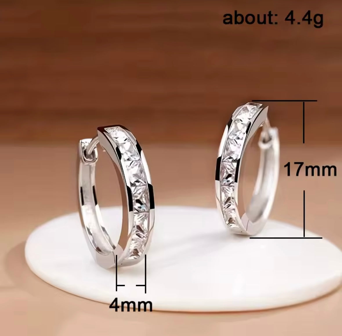 Huitan Classic Design Women Hoop Earrings