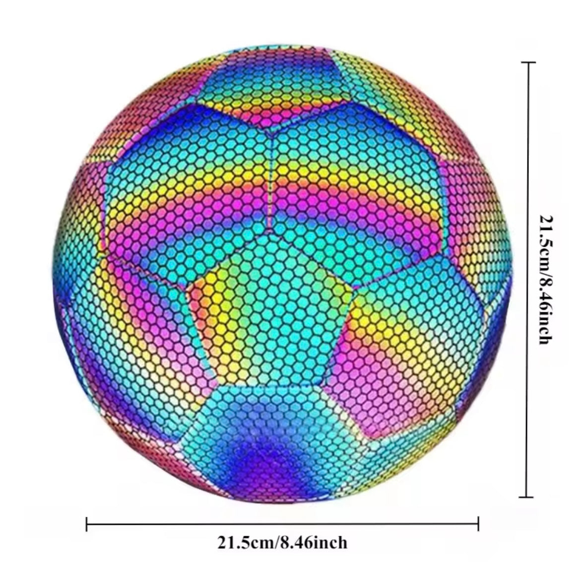Reflective Football Luminous Ball
