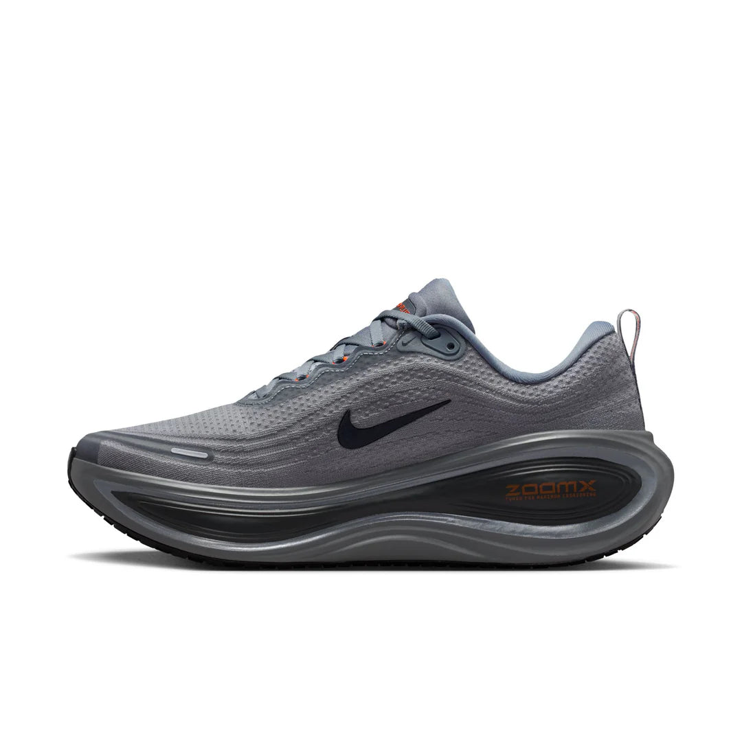 NIKE MENS VOMERO PLUS - COOL GREY/BLACK/SAFETY ORANGE