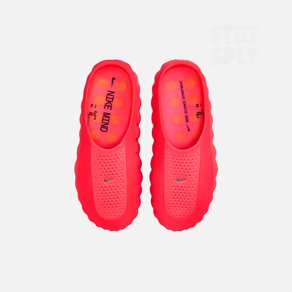 NIKE MIND 001 MULE - SOLAR RED