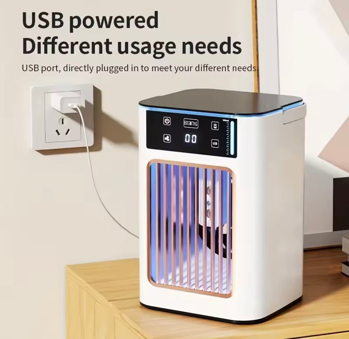 New Upgraded Turbocharged Portable Air Conditioner Fan