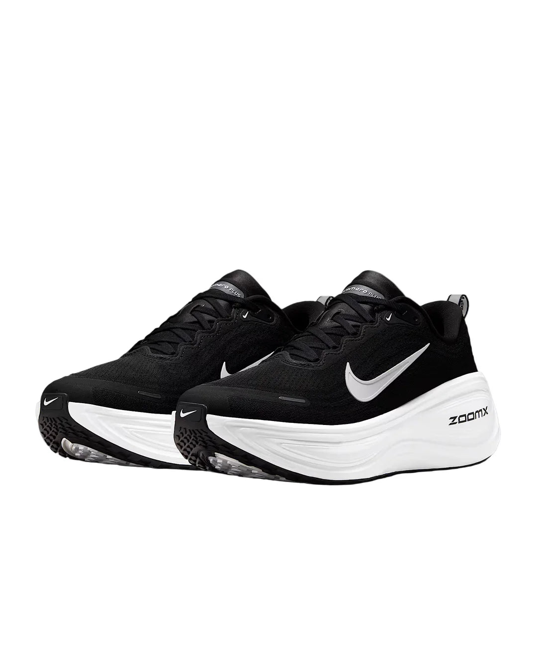 NIKE MENS VOMERO PLUS - BLACK/WHITE/COOL GREY/METALLIC DARK GREY