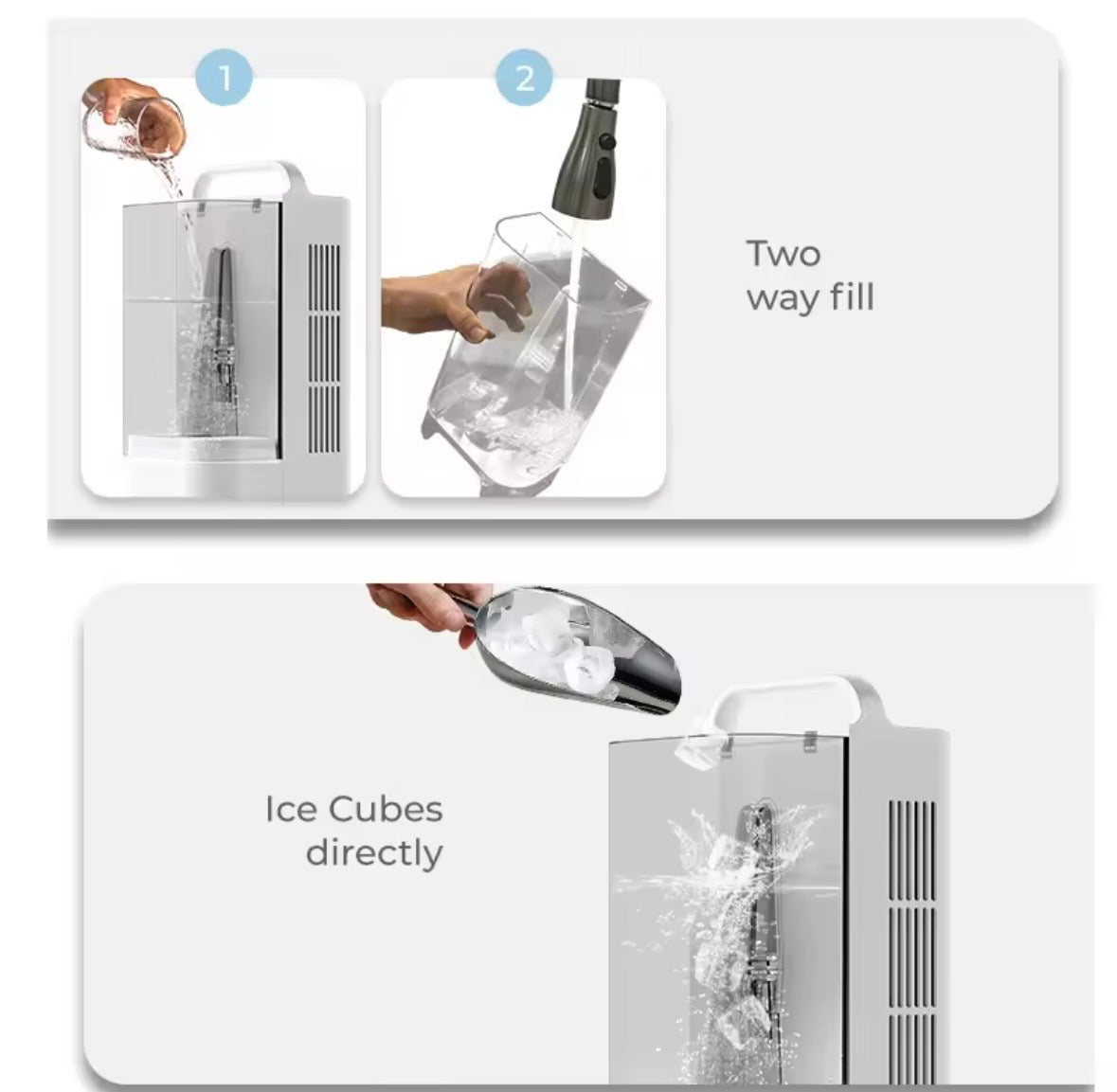 3-IN-1 Mini Portable Air Cooler with Intelligent Touch Control
