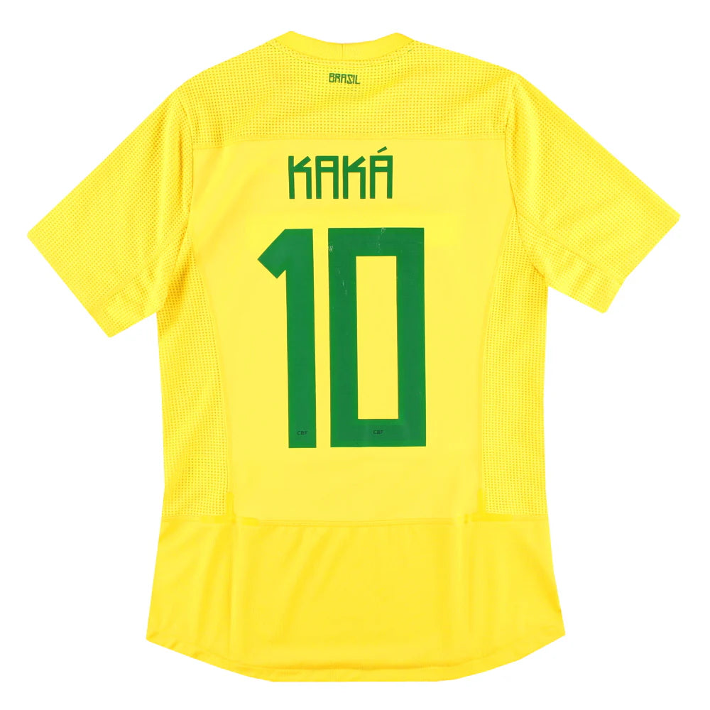 2011 Brazil Nike Player Issue Home Shirt Kaka
