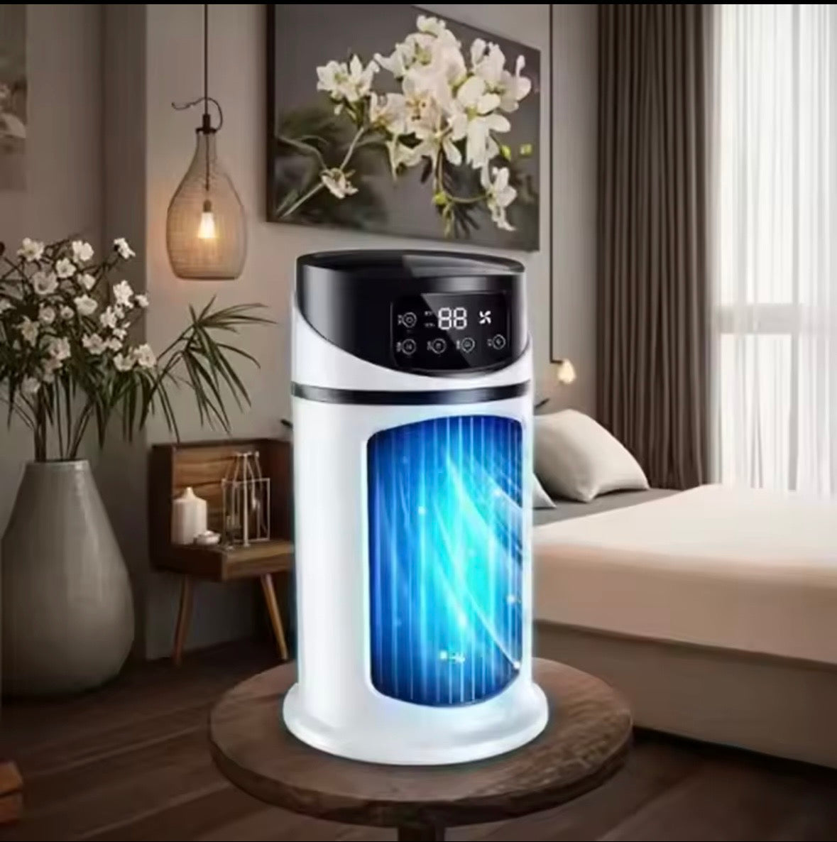 Portable Air Conditioner 6 Speed Evaporative Air Cooling Fan Blower