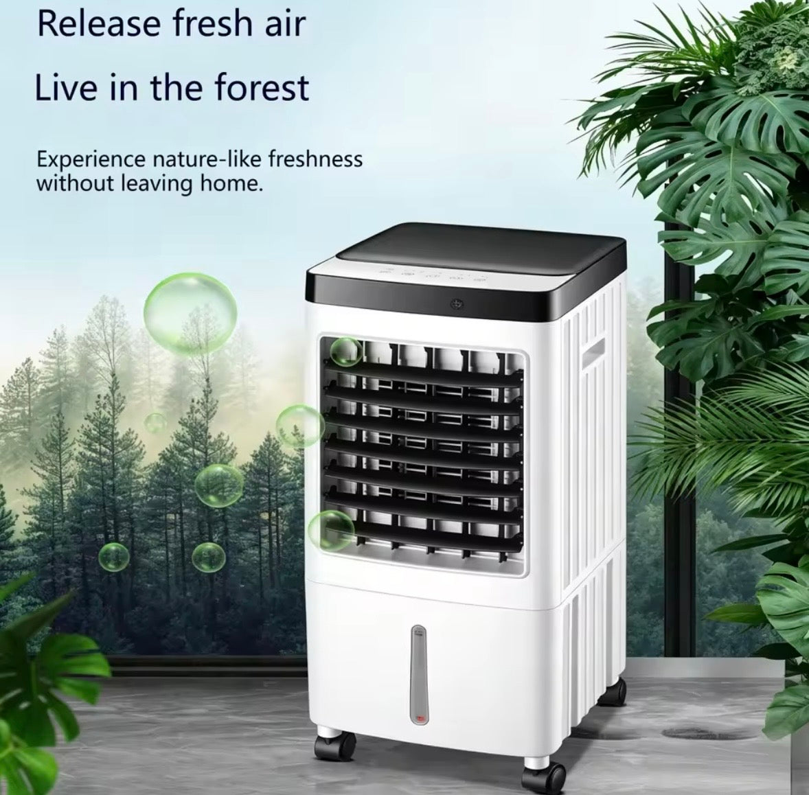 Portable Evaporative Air Cooler 10L Water Tank Remote Control 3-in-1