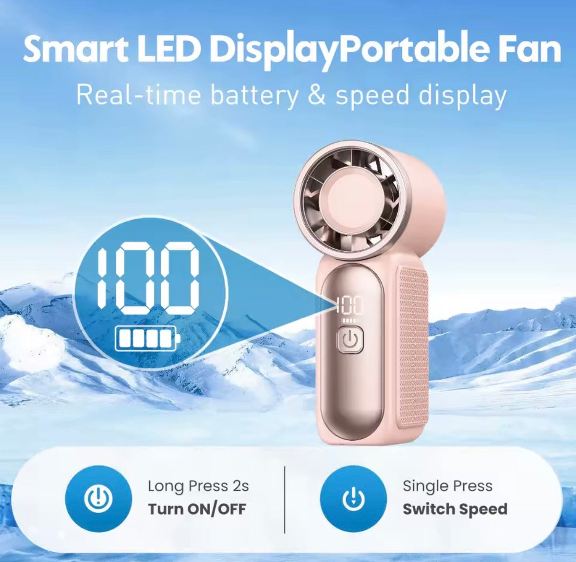Mini Handheld Fan