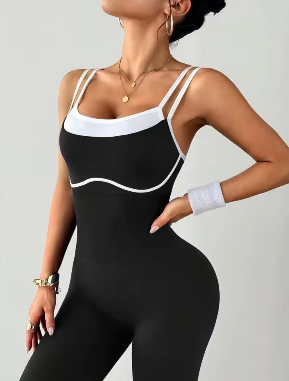 Yoga Bodysuit Black