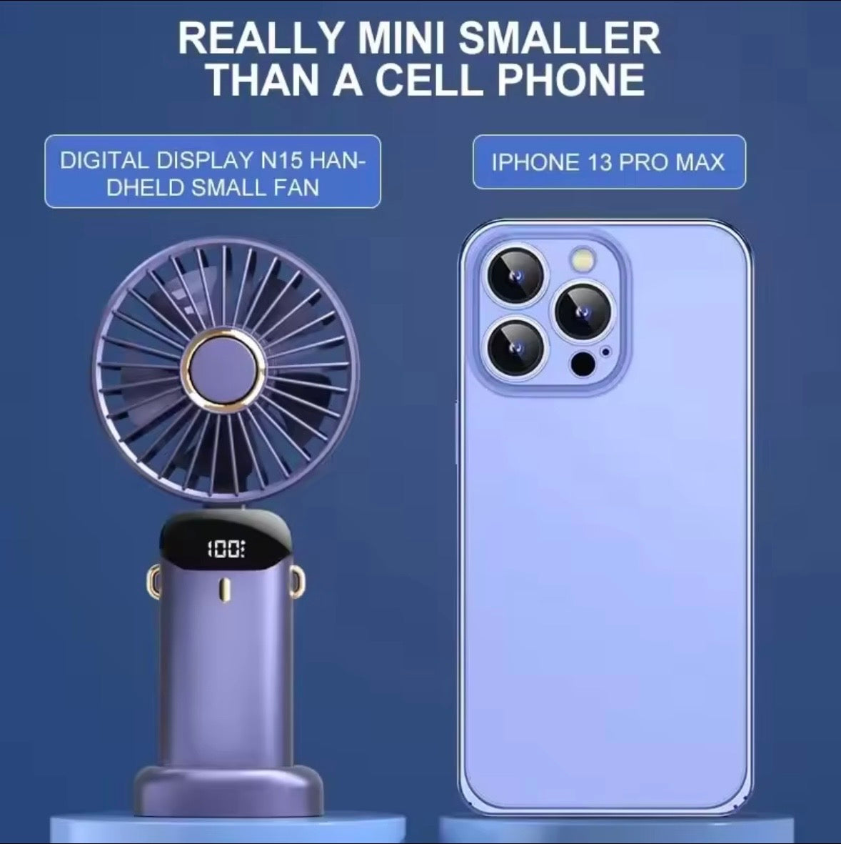 Ice Compress Fan High-speed Cooling