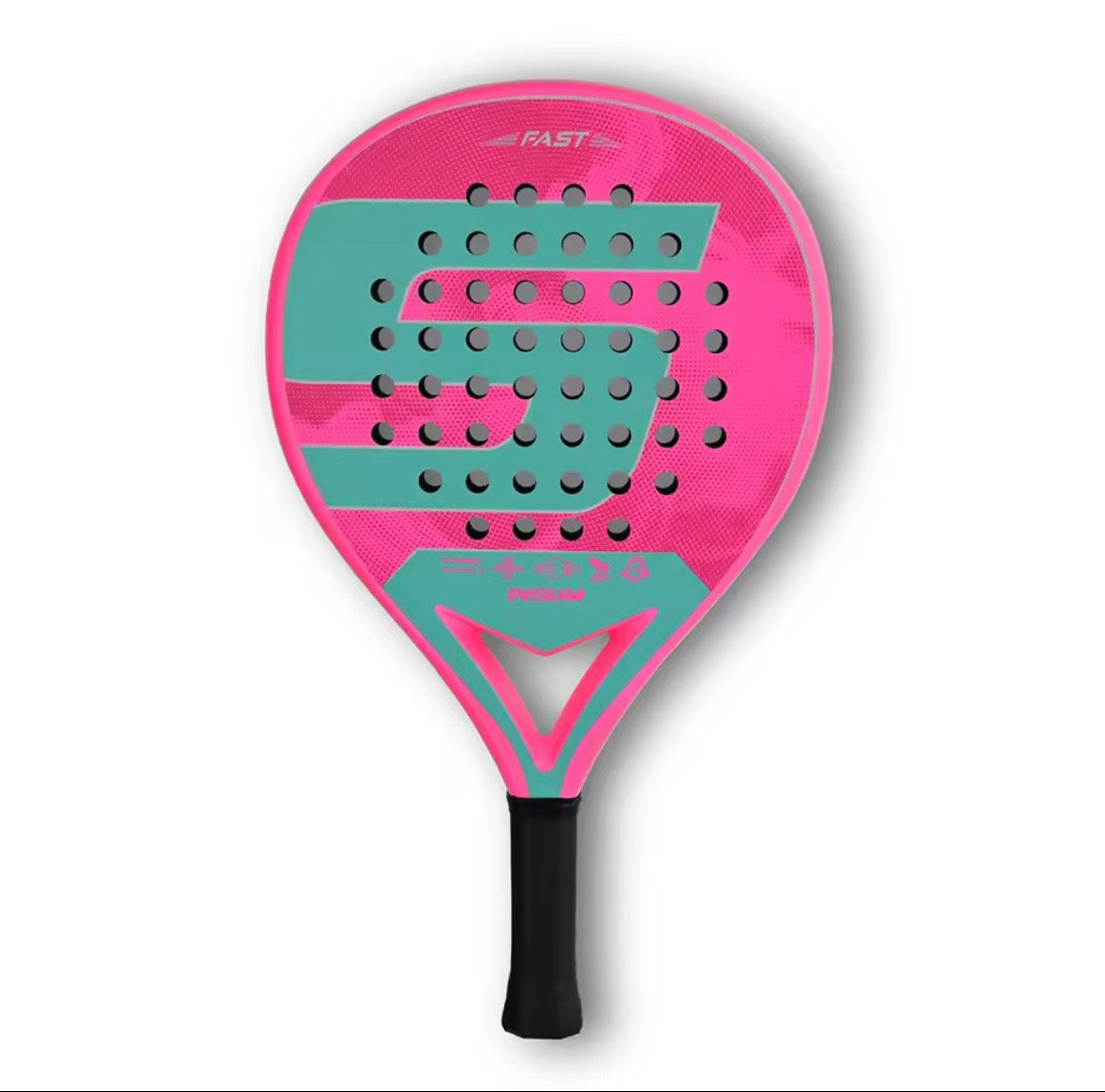 INSUM Padel Racket Carbon Fiber Surface