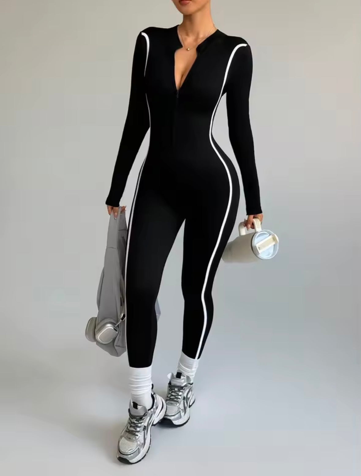 Yoga Bodysuit Black