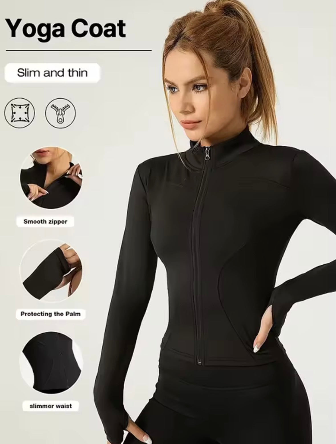All black women’s gym set