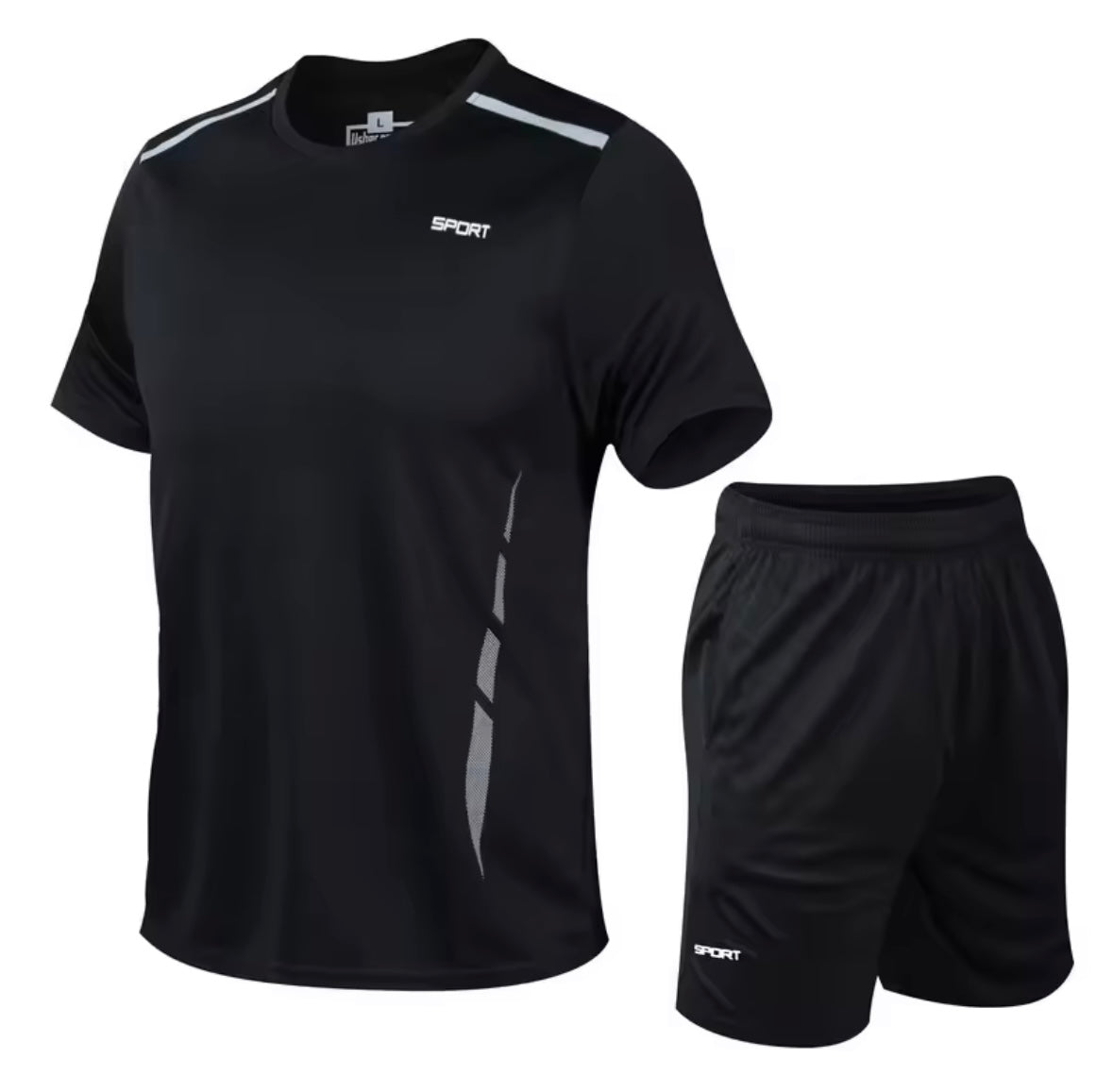 Sports set men's black
