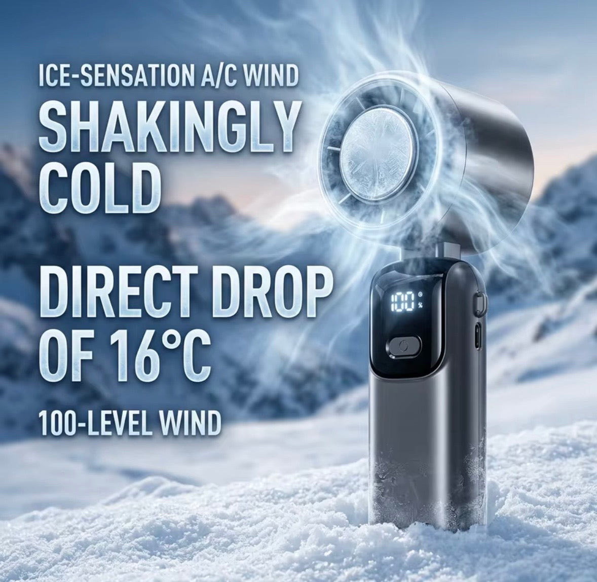 Handheld Turbo Fan Semiconductor Cooling