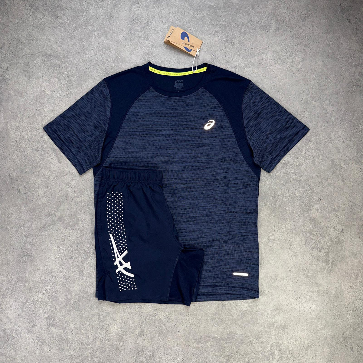 ASICS ICON T-SHIRT MIDNIGHT NAVY & MIDNIGHT