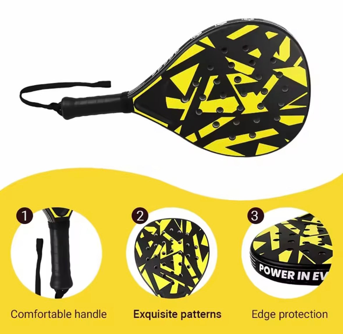 Best Beginner Padel Racket with EVA Softcore