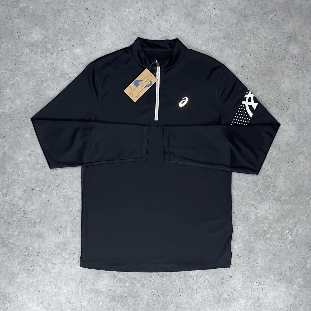 ASICS ICON 1/4 BLACK & BLACK