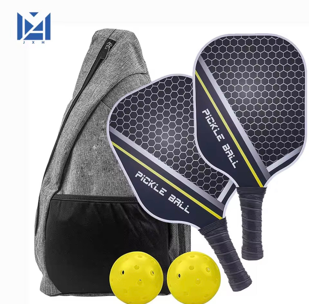 Pickleball Paddles Set-Graphite Carbon Fiber