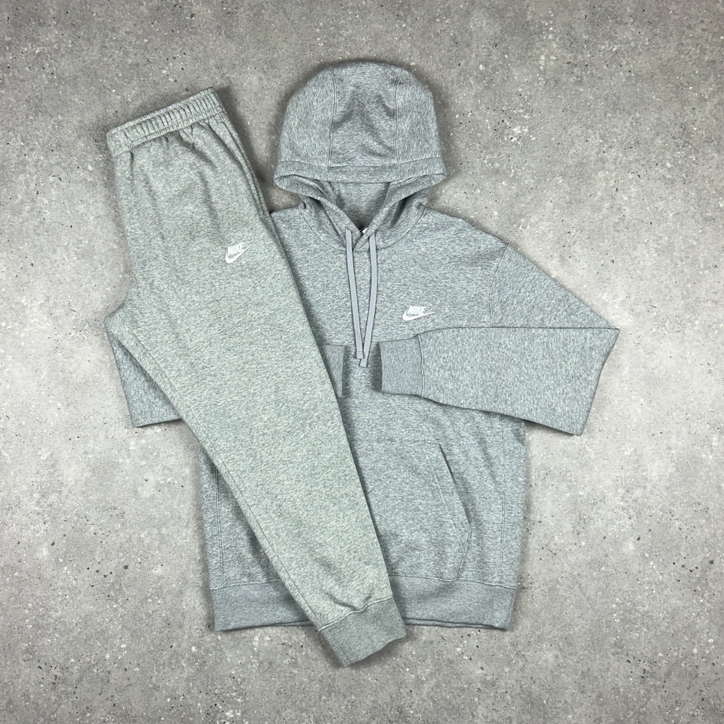 NIKE CLUB FLEECE SET GREY