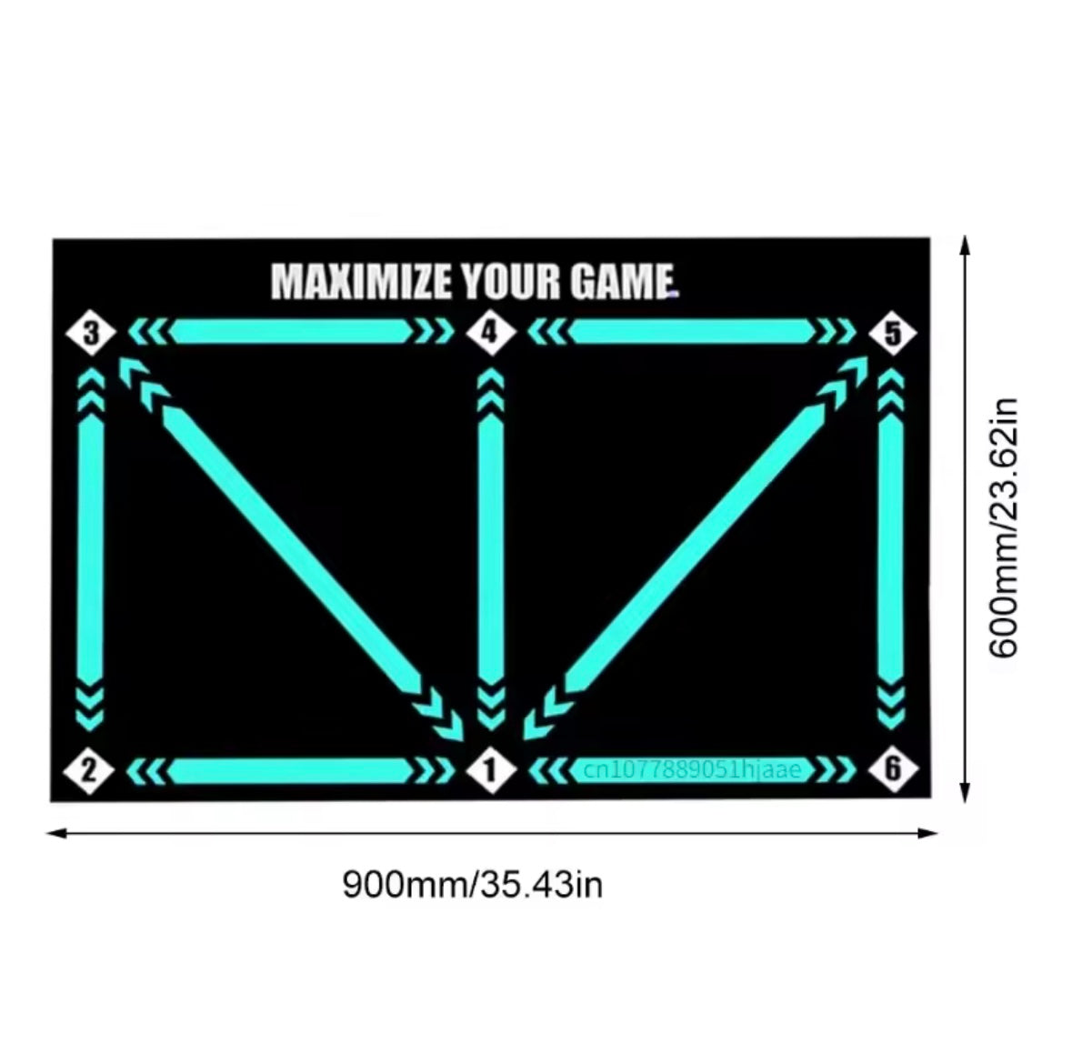 Football Training Mat Durable