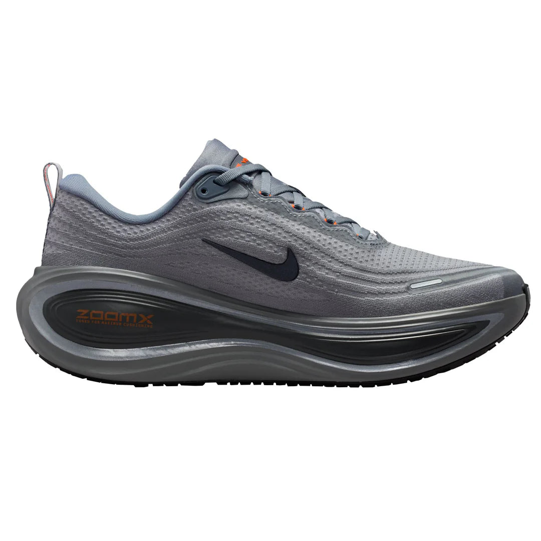 NIKE MENS VOMERO PLUS - COOL GREY/BLACK/SAFETY ORANGE