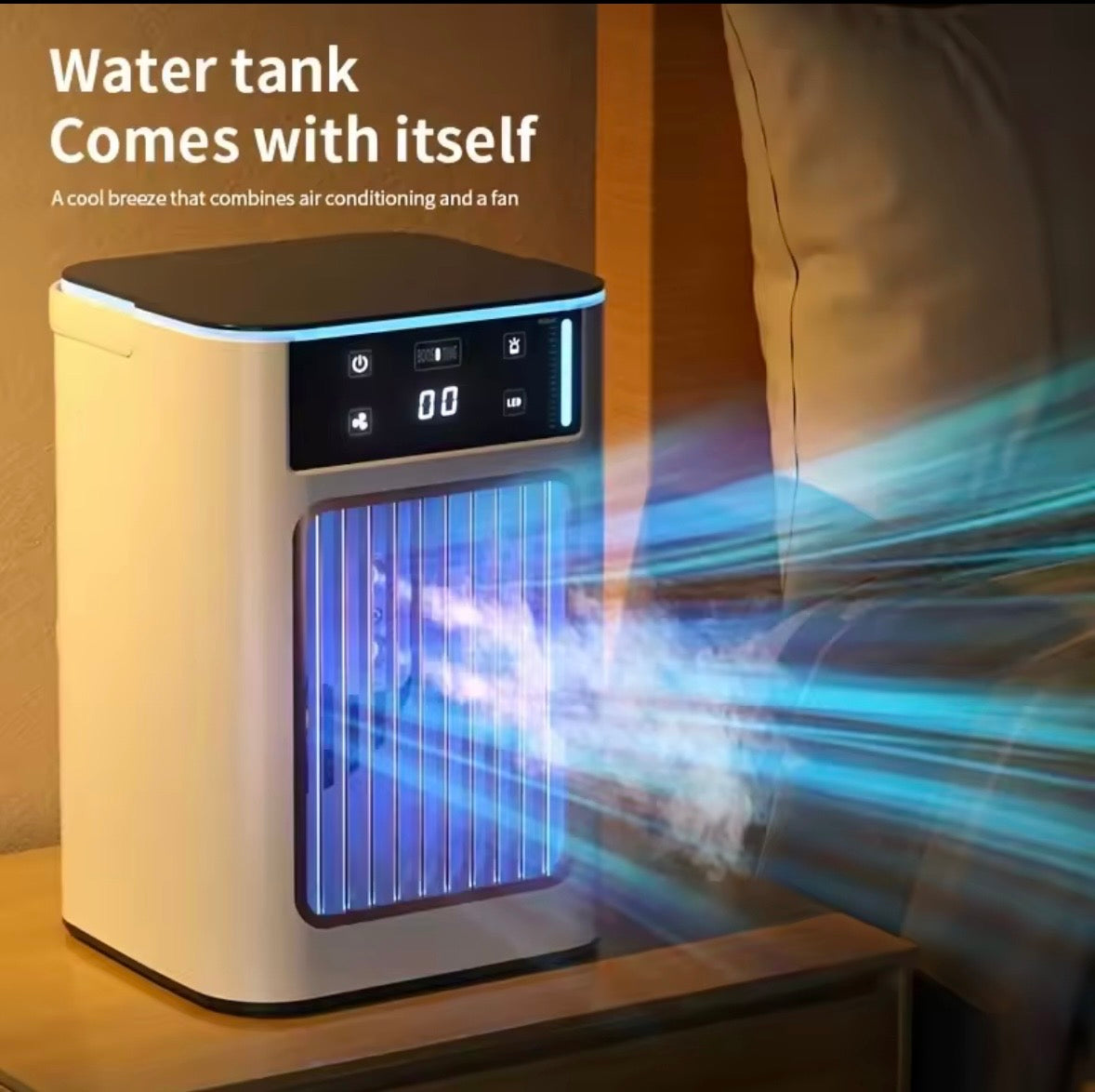 New Upgraded Turbocharged Portable Air Conditioner Fan