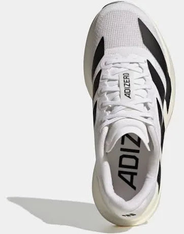 Adidas Running Adizero EVO SL Trainers In White And Black
