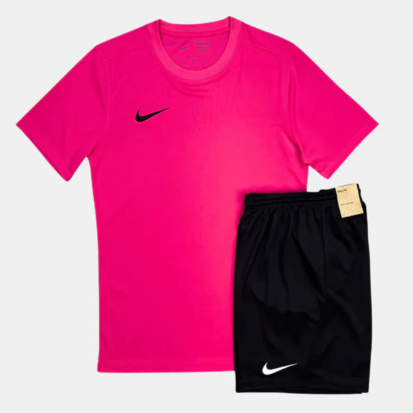 NIKE DRI FIT SET - PINK / BLACK